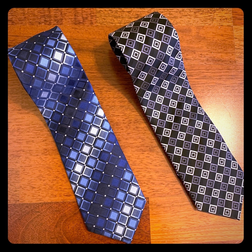 2 New 🍁 Croft & Barrow Neck Ties